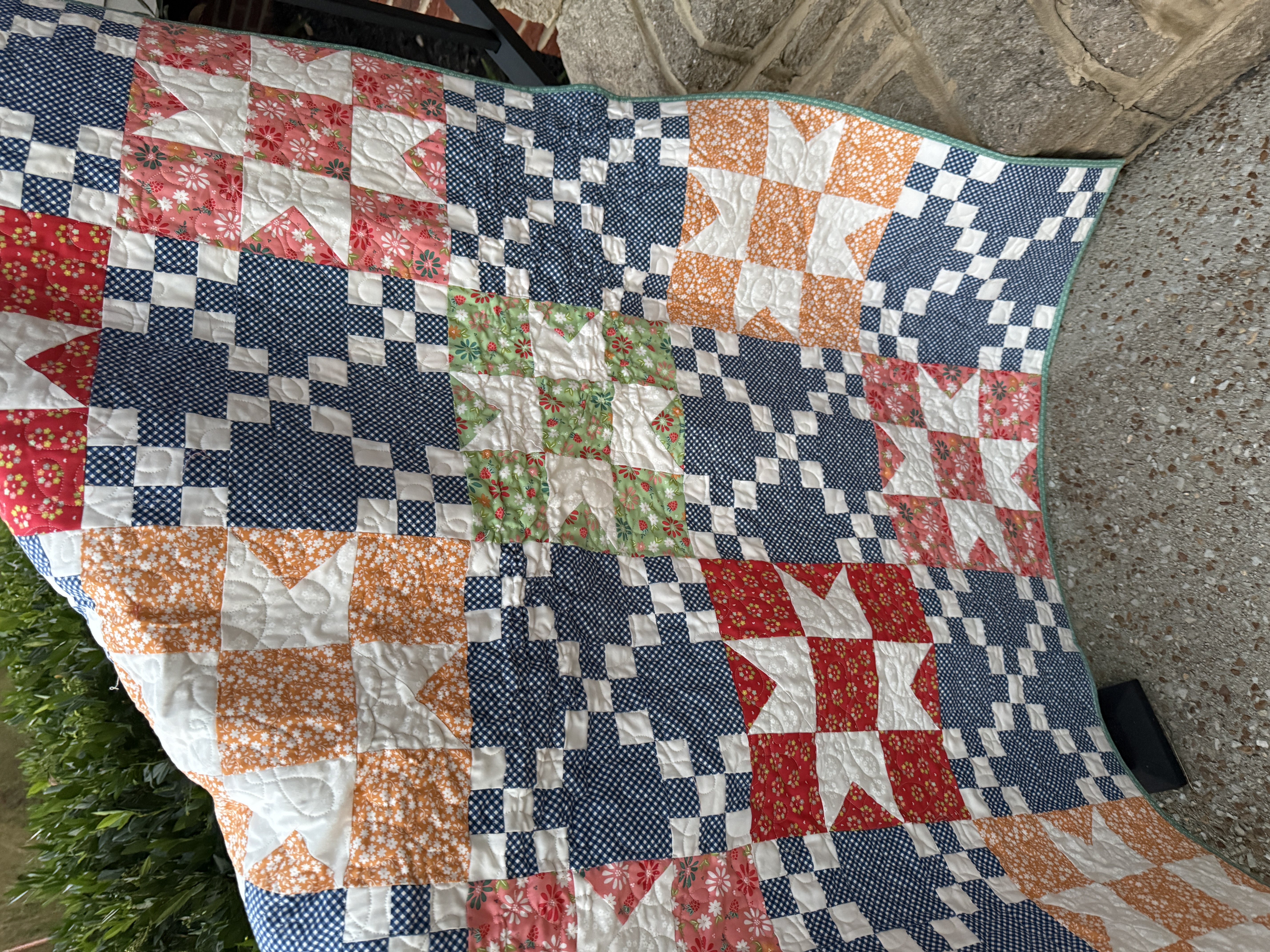 Finished quilt